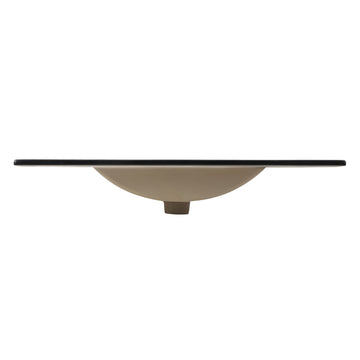 Ancillary 3-Hole 20 in. W x 18.25 in. D Classic Contemporary Rectangular Ceramic Single Sink Basin Vanity Top